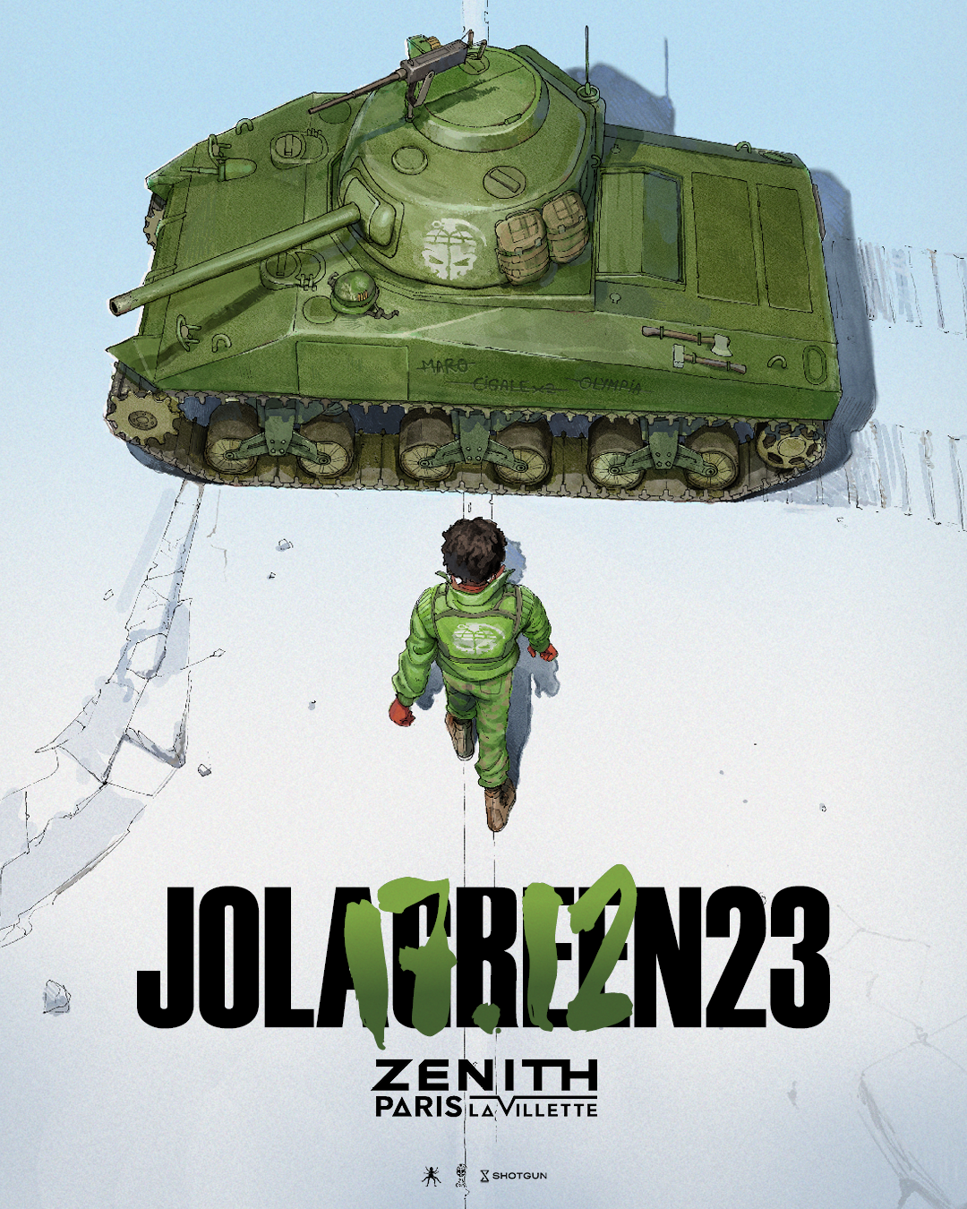 Jolagreen23 Zénith Paris